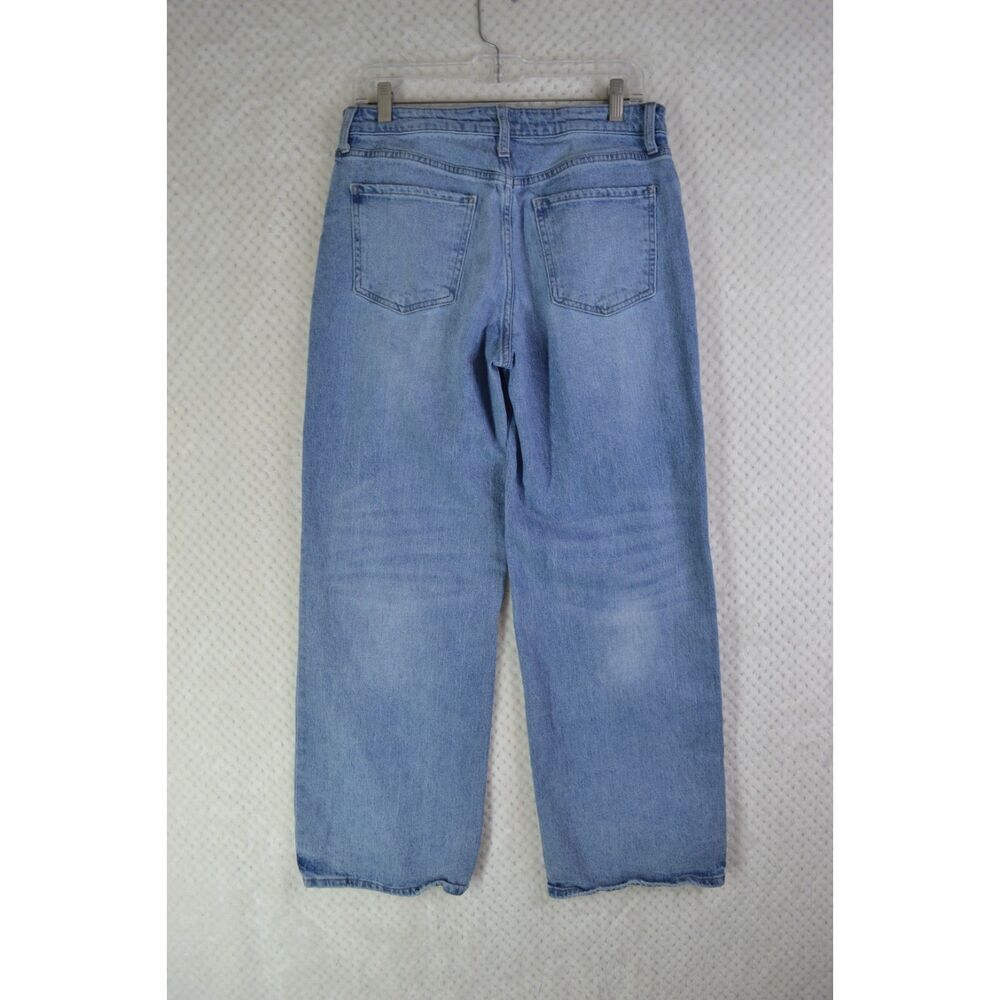 Kut from the Kloth Miller Wide Leg Women's 8 High Rise Light Wash Jeans - Picture 6 of 16